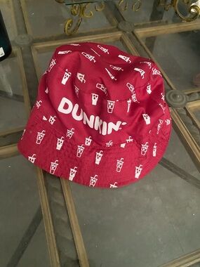 Dunkin' Red Logo Bucket Hat
